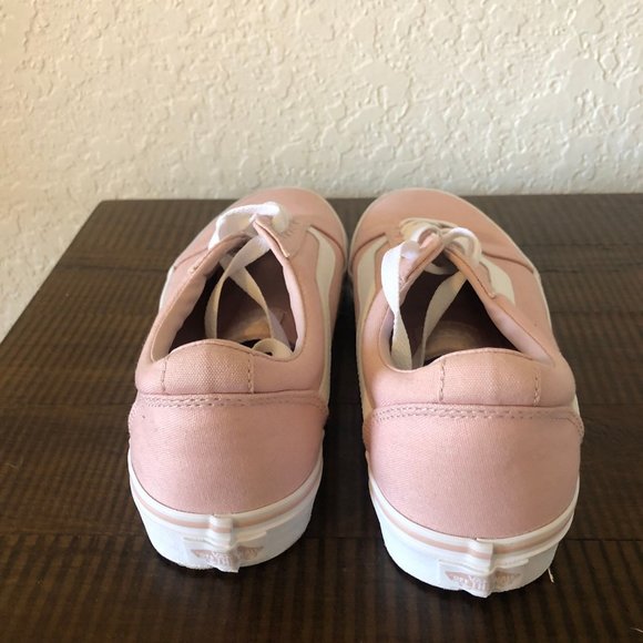 Vans "Old Skool Shoe" Women's Pink Canvas SZ 8.5 - Picture 3 of 5